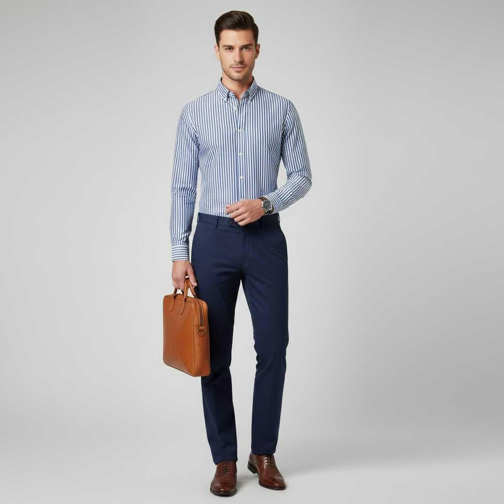 Antonio Striped Shirt | Men's Dress Shirt