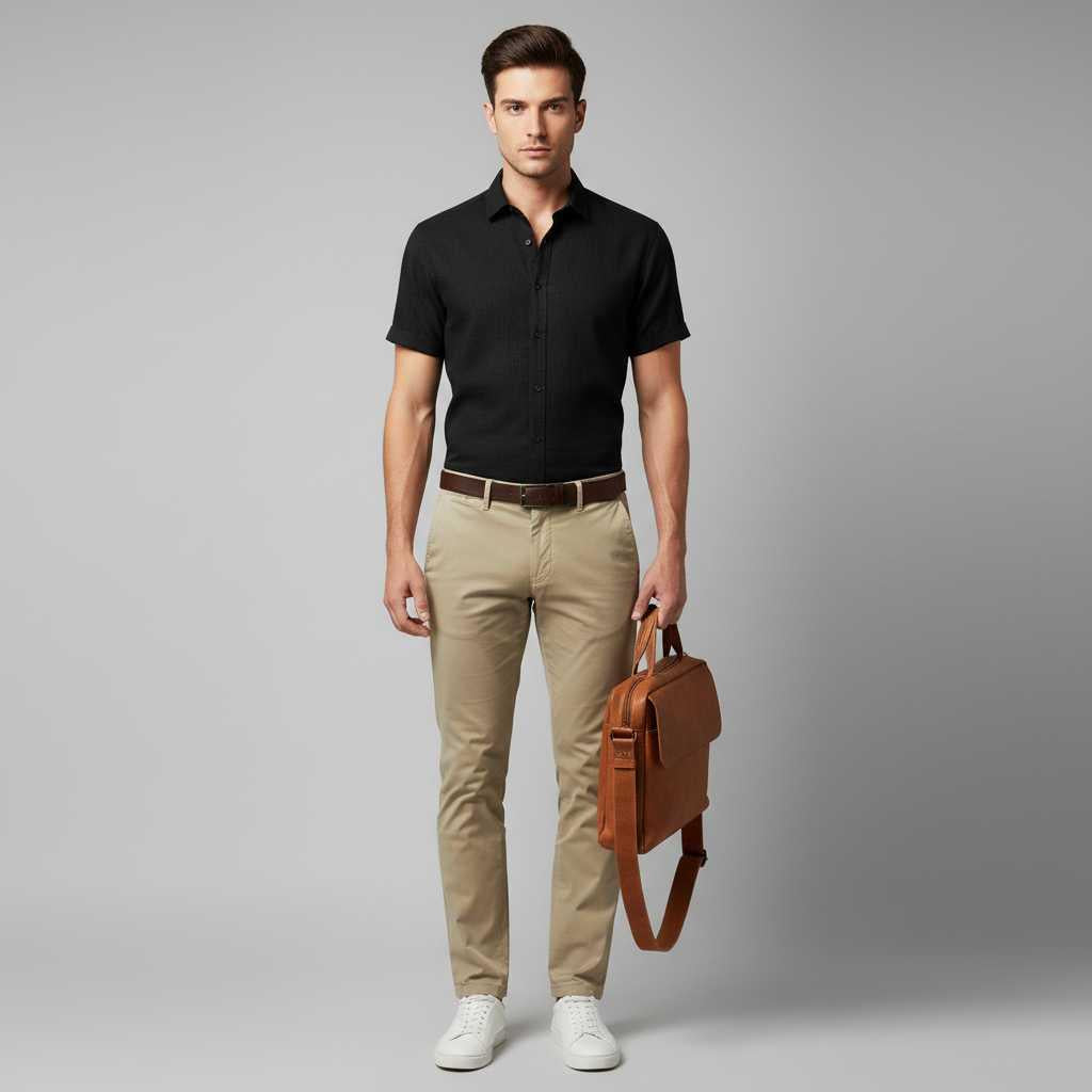 Men's Casual Summer Shirt | Short Sleeve Leisurewear