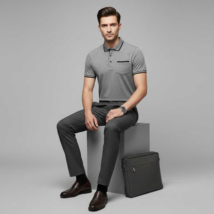 Men's Classic Fit Polo Shirt | Casual Wear