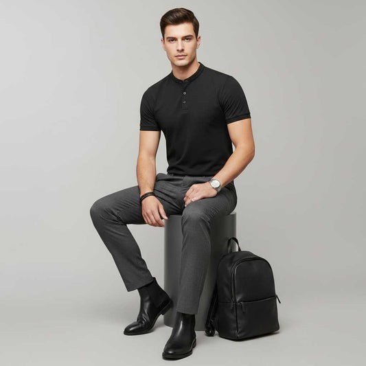 Men's Elegant Polo Shirt | Classic Casual Wear