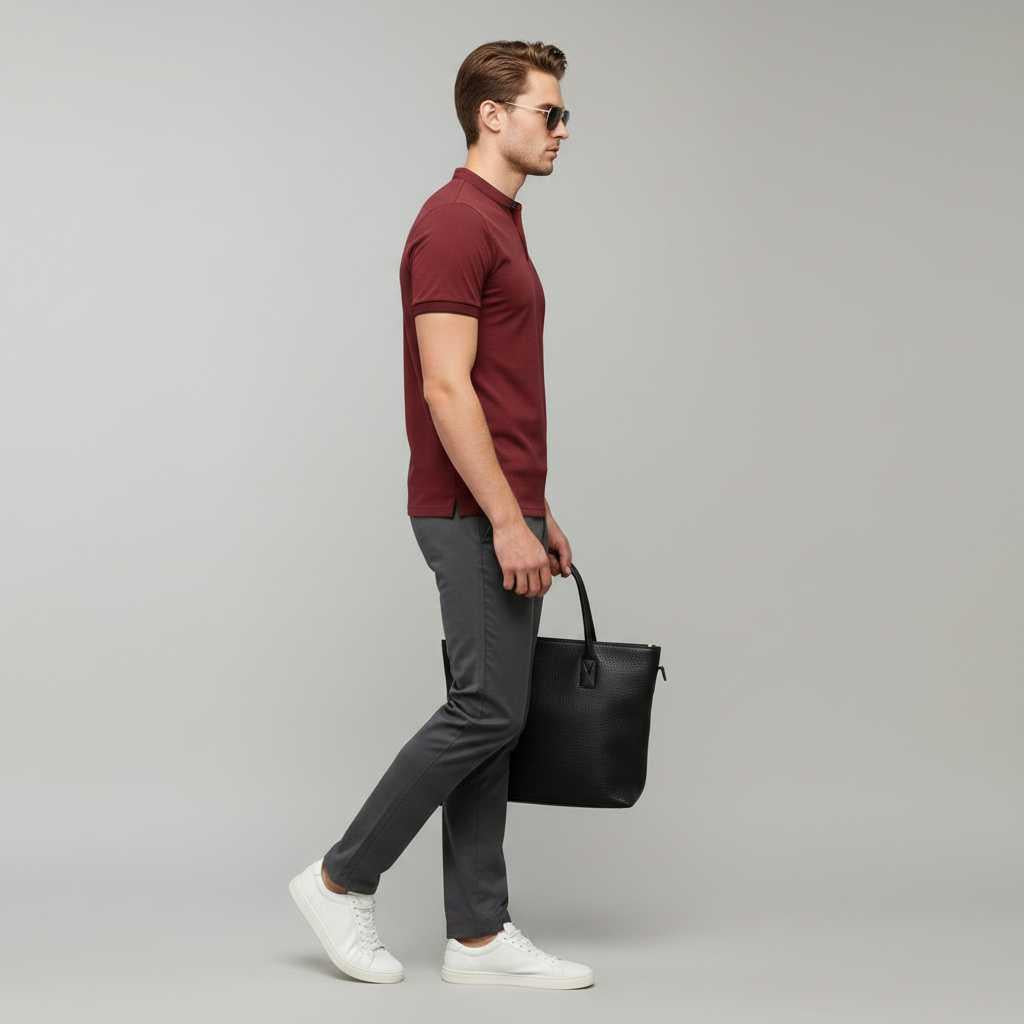 Men's Elegant Polo Shirt | Classic Casual Wear