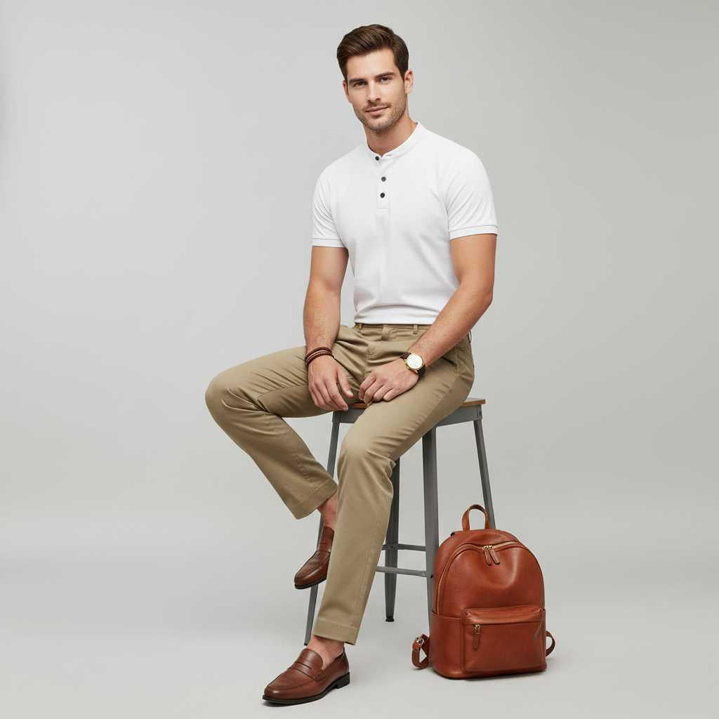 Men's Elegant Polo Shirt | Classic Casual Wear