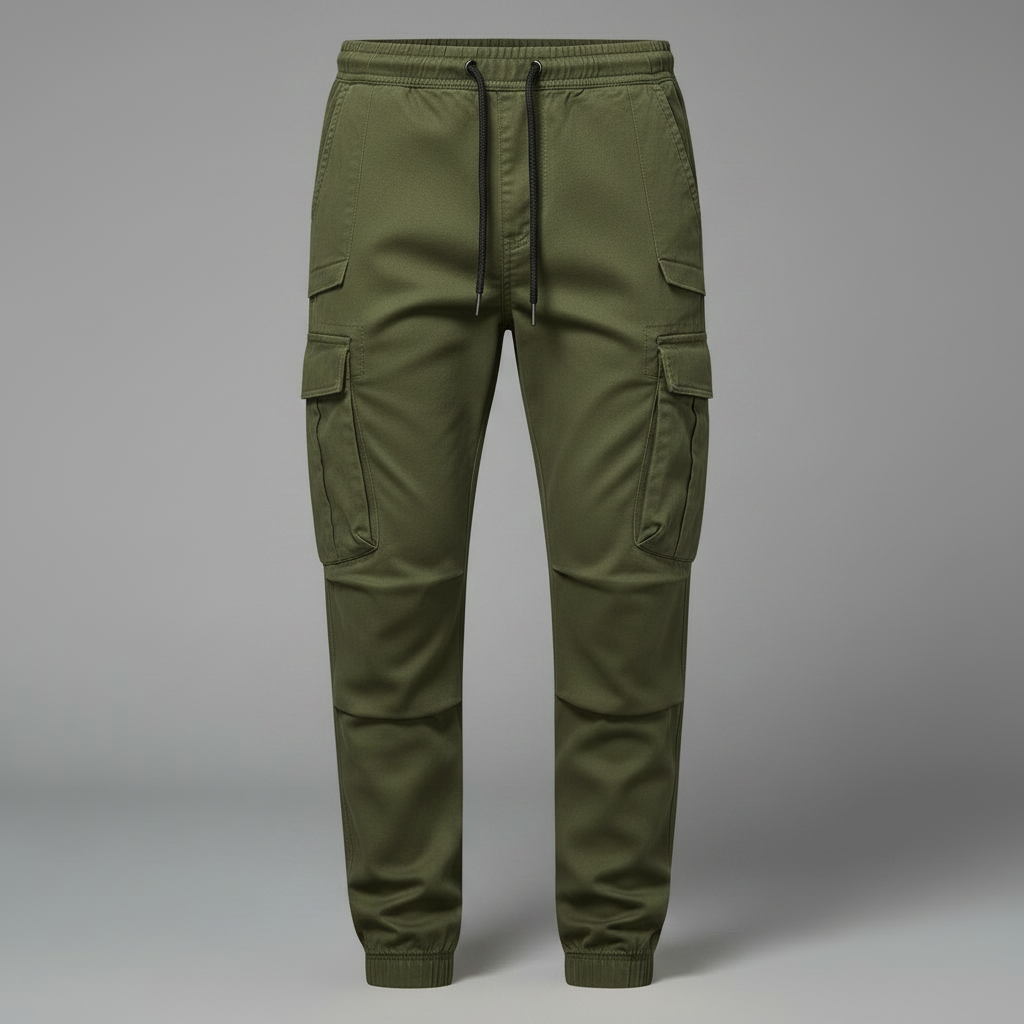 Men's Tactical Cargo Pants | Black Cargo Trousers