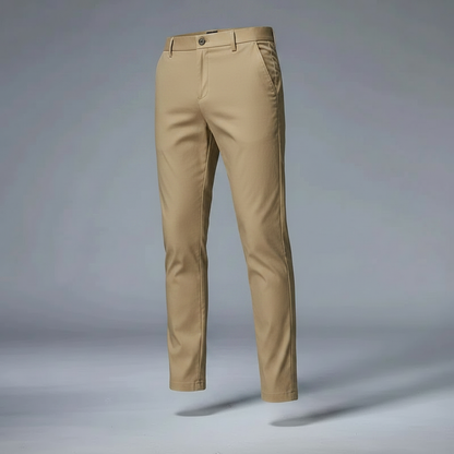 Saul Men's Slim Fit Stretch Trousers | Comfortable Casual Pants 6
