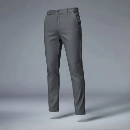 Saul Men's Slim Fit Stretch Trousers | Comfortable Casual Pants 7
